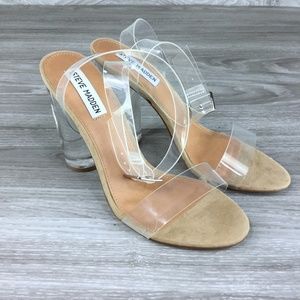 Steve Madden Clearer Clear Pumps